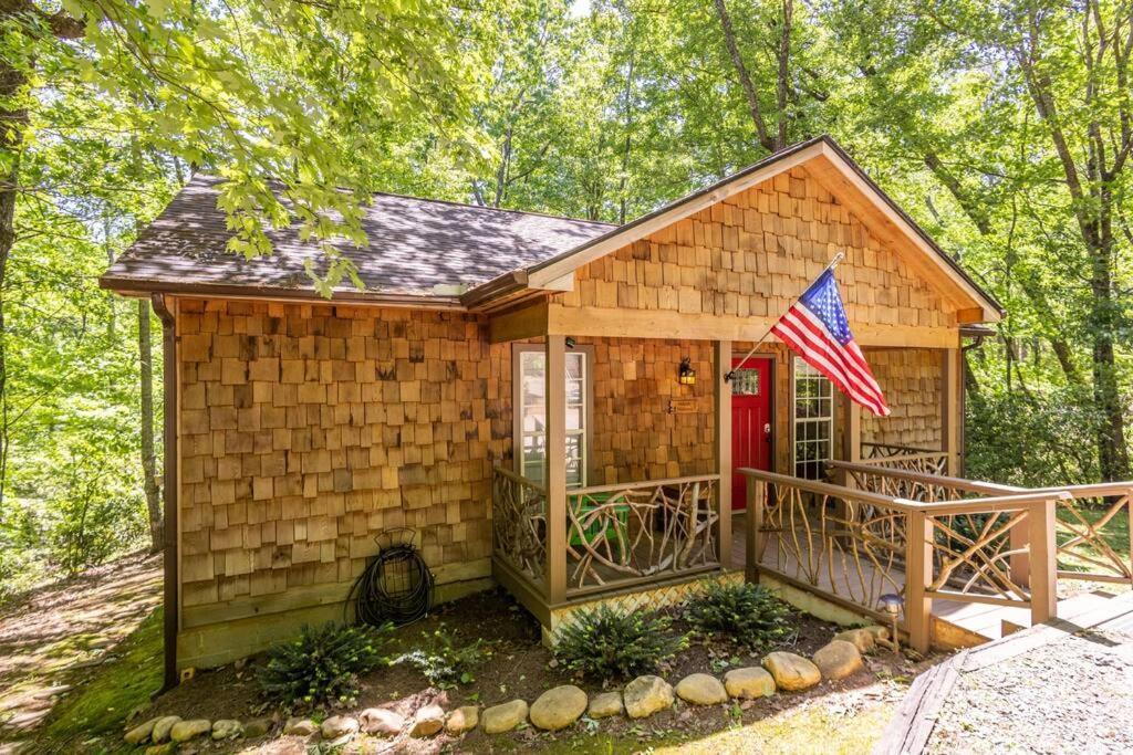 Pet Friendly Luxury Cabin Near Helen With Fire Pit Cleveland Luaran gambar