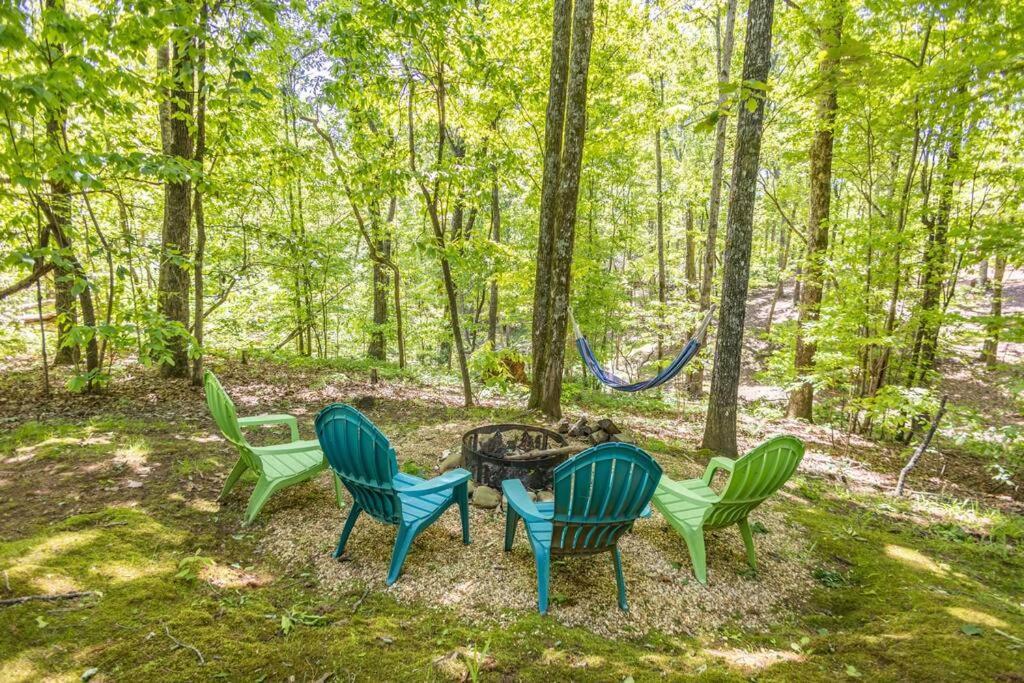 Pet Friendly Luxury Cabin Near Helen With Fire Pit Cleveland Luaran gambar